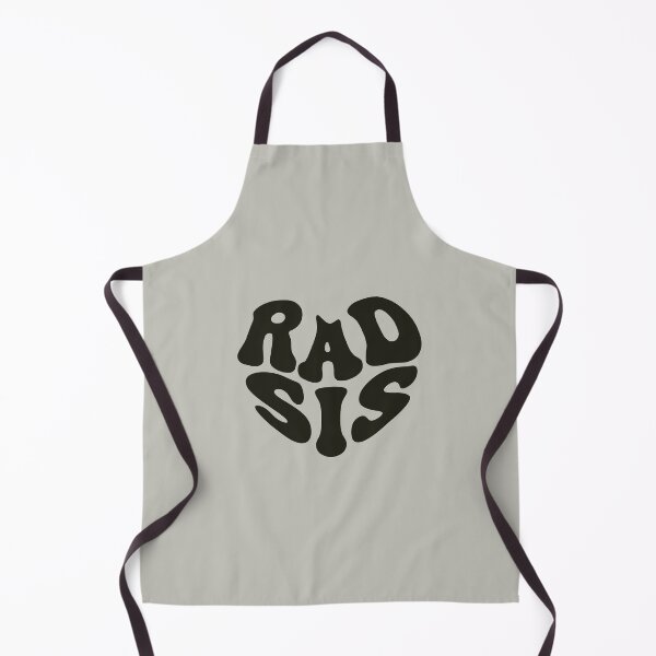 Item preview, Rad SISter Heart Retro Typography designed and sold by WAMTEES.