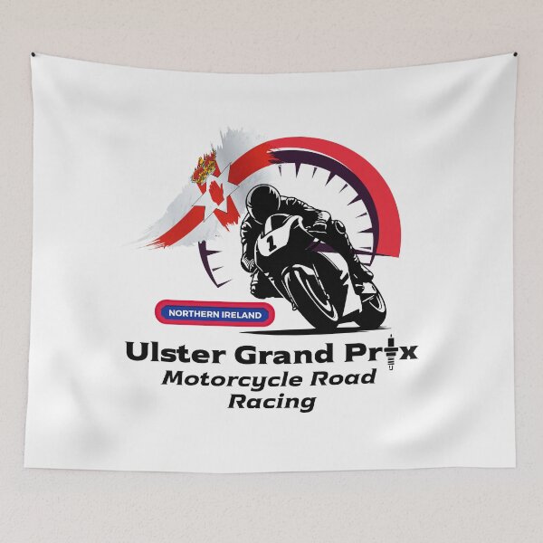 Item preview, Motorcycle Road Racing Ulster Grand Prix. designed and sold by MPC-Mince-Pies.