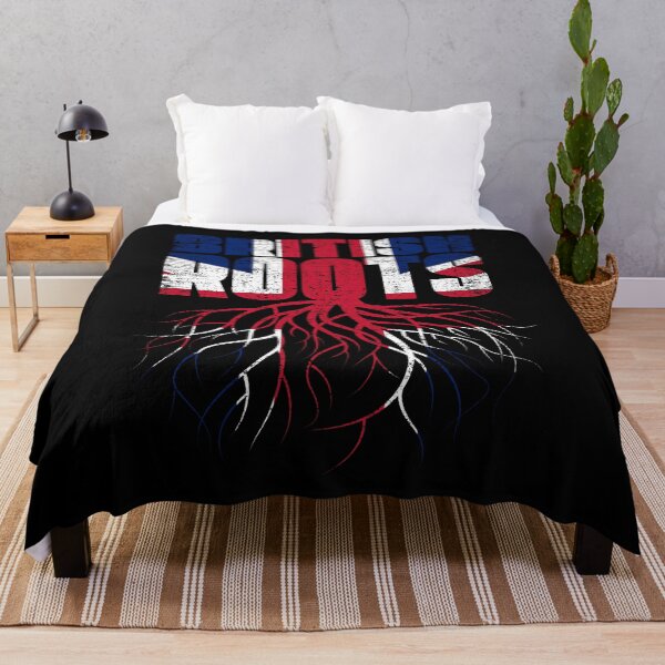 Item preview, British Roots United Kingdom Heritage Flag designed and sold by GabbyKash.