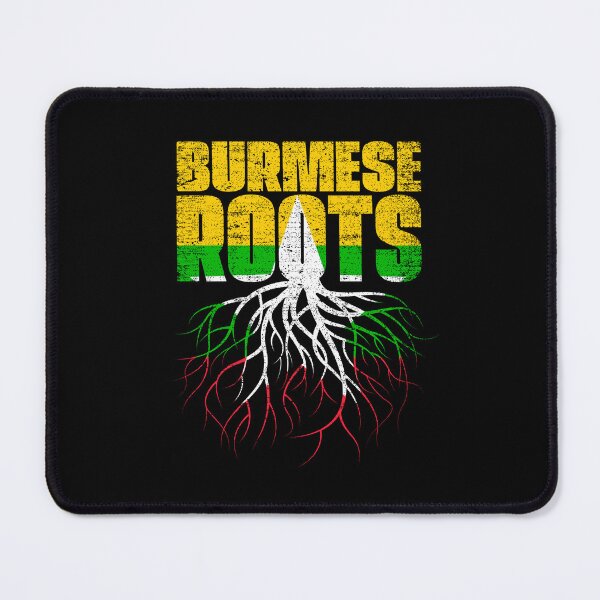Item preview, Burmese Roots Myanmar Heritage Flag designed and sold by GabbyKash.