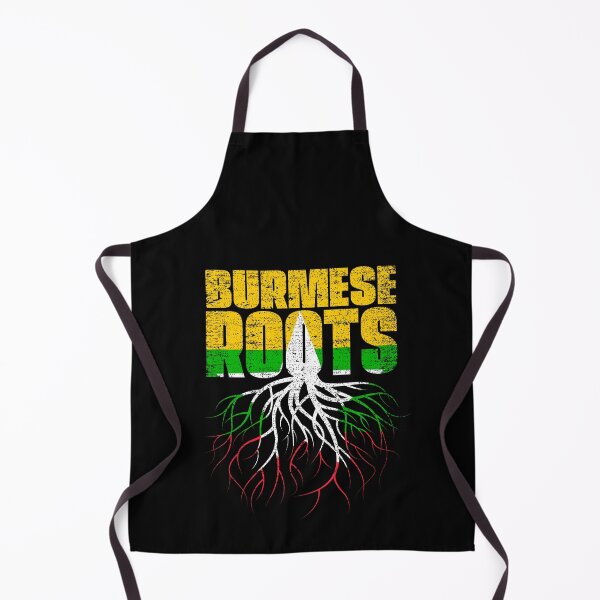 Item preview, Burmese Roots Myanmar Heritage Flag designed and sold by GabbyKash.