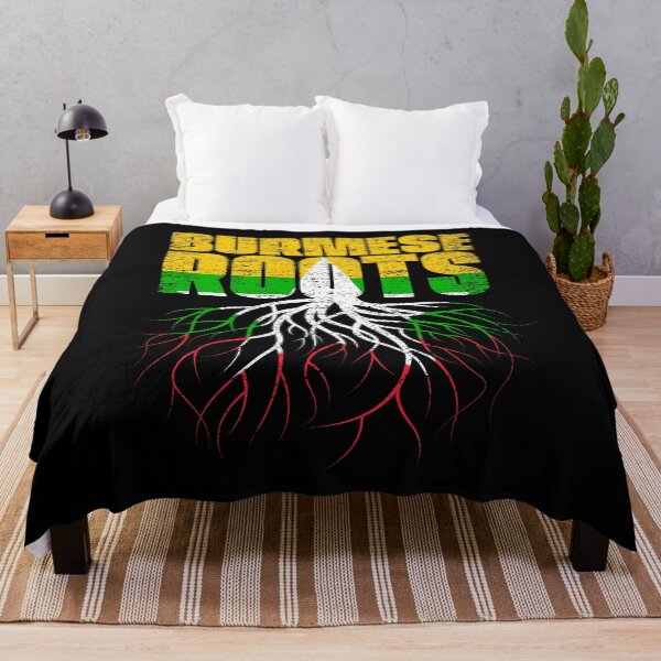 Item preview, Burmese Roots Myanmar Heritage Flag designed and sold by GabbyKash.