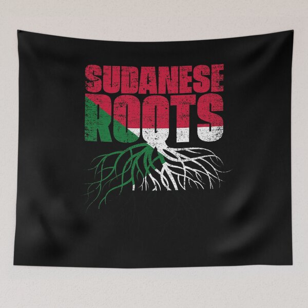 Item preview, Sudanese Roots Sudan Heritage Flag designed and sold by GabbyKash.