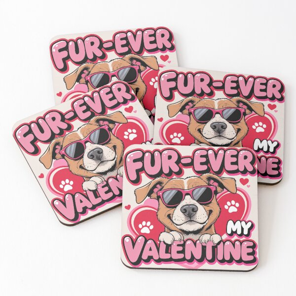 Item preview, Dog valentine  designed and sold by YasArtStudio.