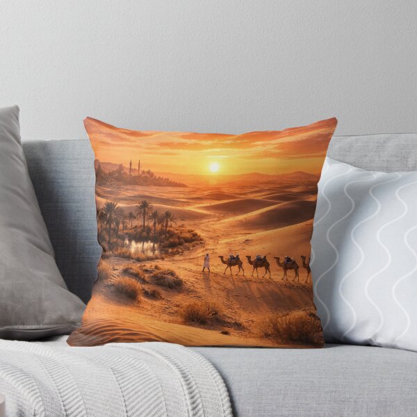 Item preview, Caravan at Sunset in the Desert designed and sold by JuViRo.