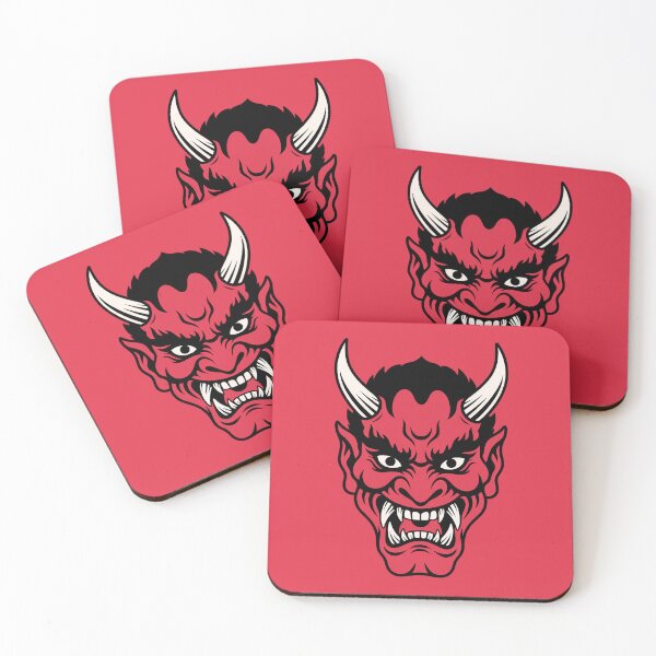 Item preview, Red Oni Demon Mask designed and sold by SignumShop.
