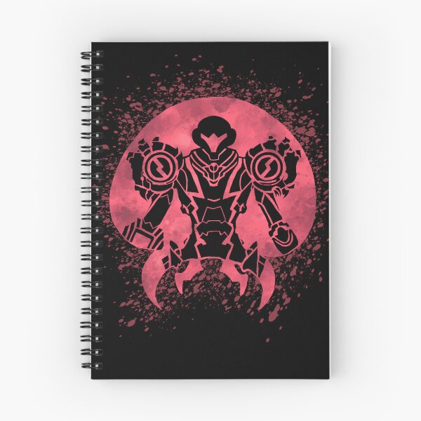 Item preview, Samus in Metroid Dread Gravity Suit inside Pink Metroid with Paint Splatter designed and sold by Goolsby-Designs.