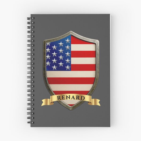 Item preview, Renard American Heritage Crest Shield designed and sold by Highlandkings.