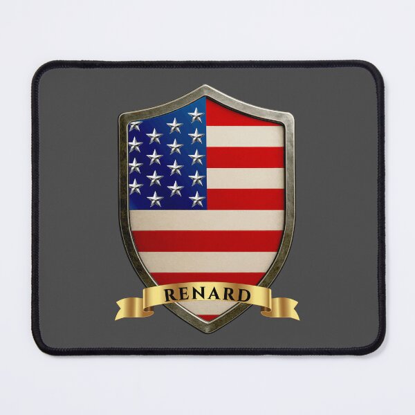 Item preview, Renard American Heritage Crest Shield designed and sold by Highlandkings.