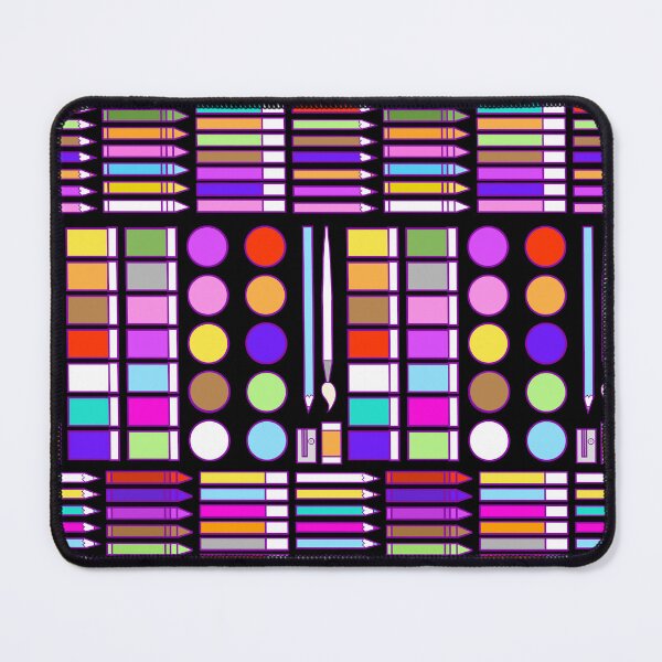 Item preview, Artist's Palette Art Case Design designed and sold by kitschandkawaii.