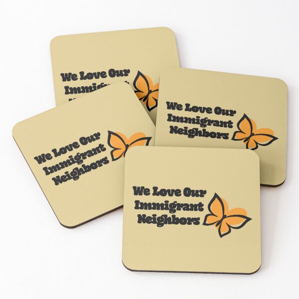 Item preview, We love our Immigrant Neighbors designed and sold by AnnbleBee.