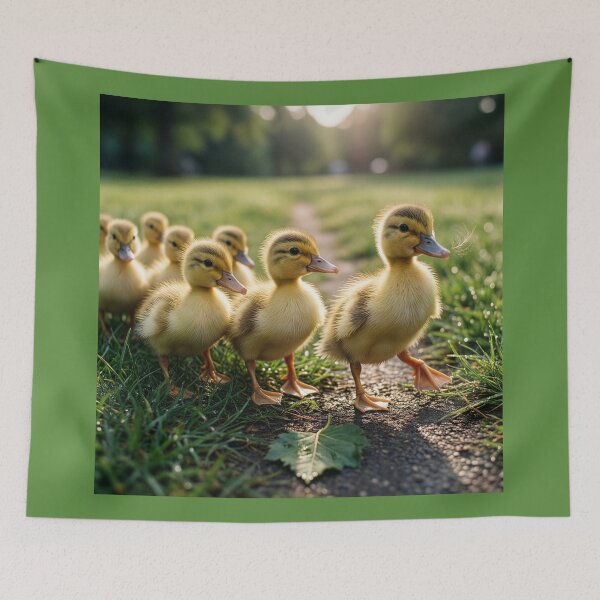 Item preview, Troop of Ducklings designed and sold by Tridentulus.