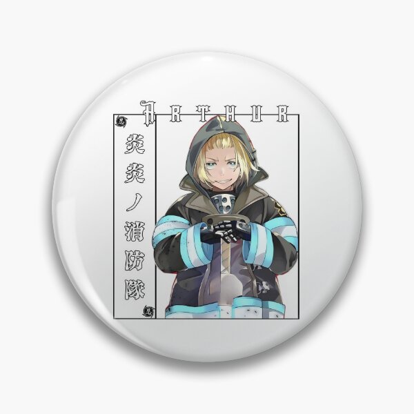Item preview, Flame Knight Fire Brigade Anime Design designed and sold by lamiarte.