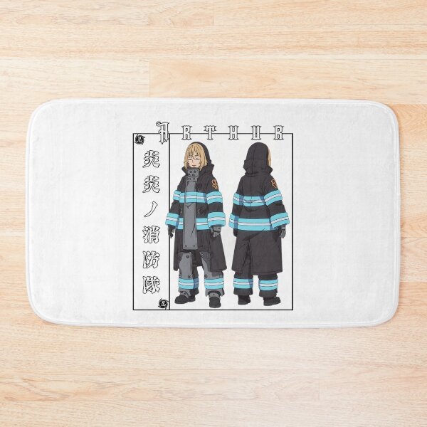 Item preview, Flame Knight Fire Brigade Anime Design designed and sold by lamiarte.