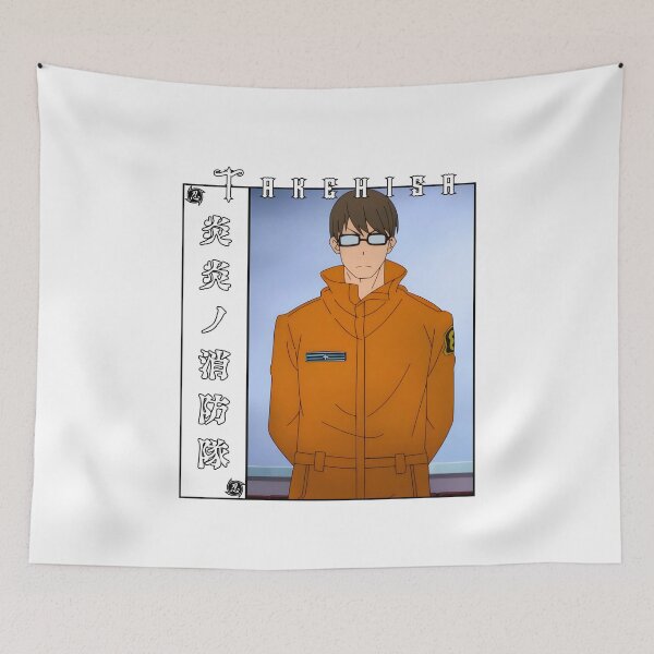 Item preview, Flame Knight Fire Brigade Anime Design designed and sold by lamiarte.