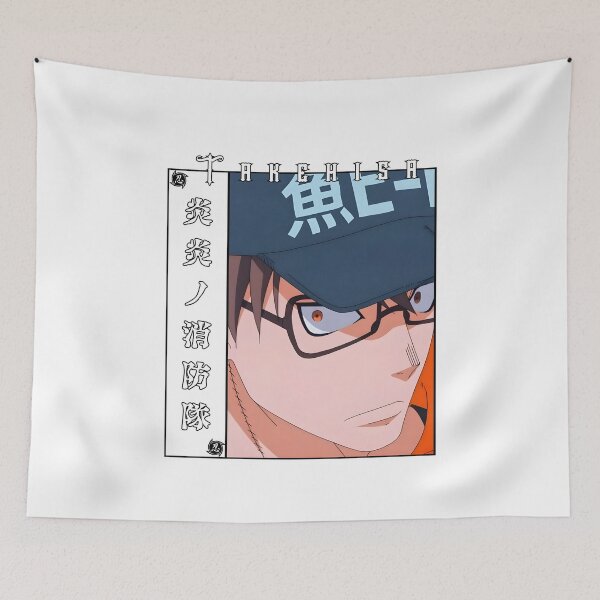 Item preview, Flame Knight Fire Brigade Anime Design designed and sold by lamiarte.