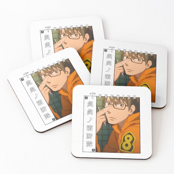 Item preview, Flame Knight Fire Brigade Anime Design designed and sold by lamiarte.