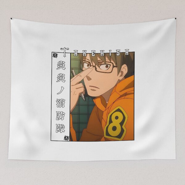 Item preview, Flame Knight Fire Brigade Anime Design designed and sold by lamiarte.