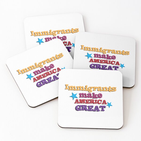 Item preview, Immigrants Make America Great designed and sold by AnnbleBee.