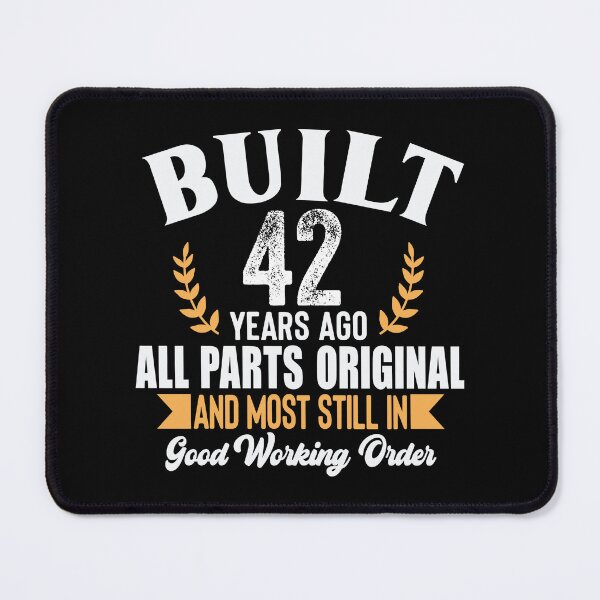 Item preview, Built 42 Years Ago – All Parts Original Vintage Birthday Tee designed and sold by popcorntot.