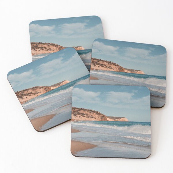 Item preview, Golden Beach at Praia de Salema, Algarve, Portugal designed and sold by Kasia Design.