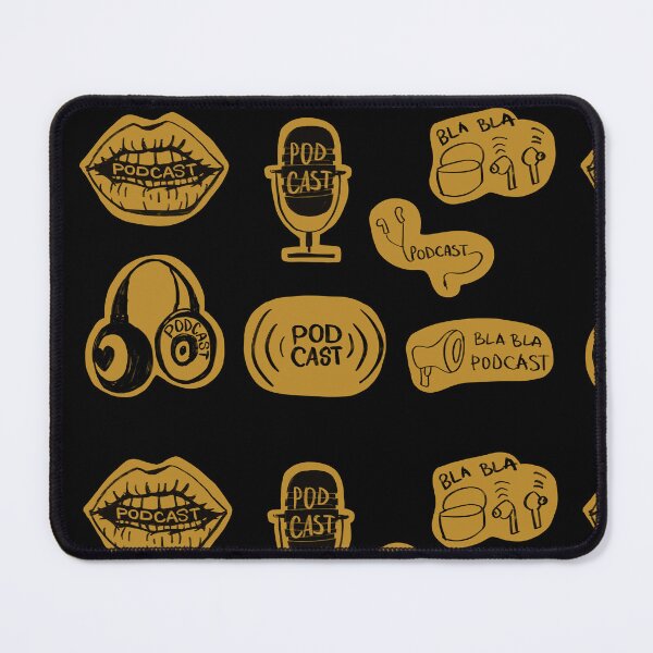 Item preview, Podcast Sketch Sticker Set designed and sold by shpolka.