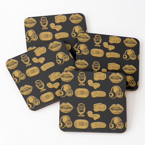 Item preview, Podcast Sketch Sticker Set designed and sold by shpolka.