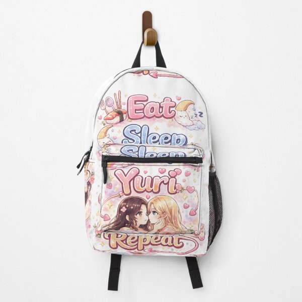 Item preview, Eat Sleep Yuri Repeat – Kawaii GL Anime Fandom Aesthetic designed and sold by Item Geeks.