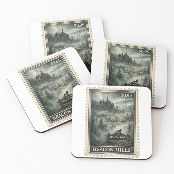 Item preview, Beacon Hills Stamp Sticker  designed and sold by ouatisworld.