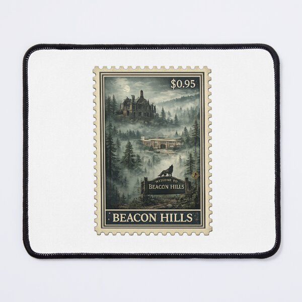 Item preview, Beacon Hills Stamp Sticker designed and sold by ouatisworld.