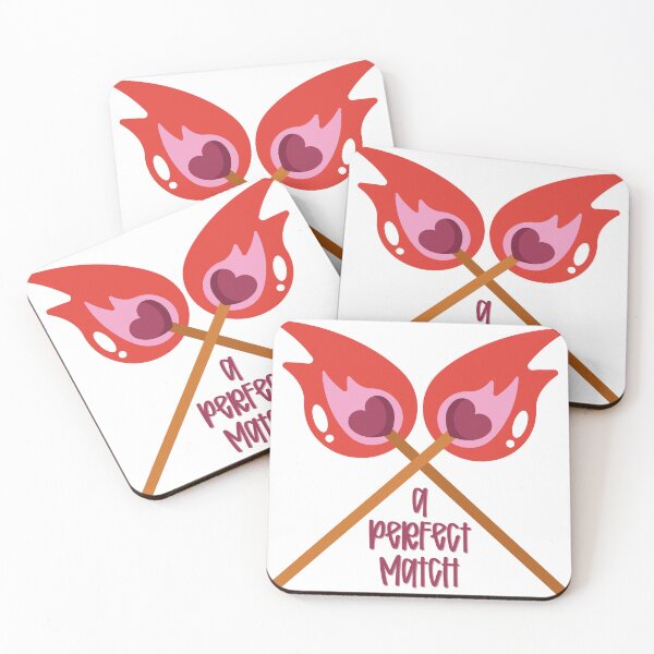 Item preview, A Perfect Match | Valentine Heart Matches designed and sold by SpencerReedDes.