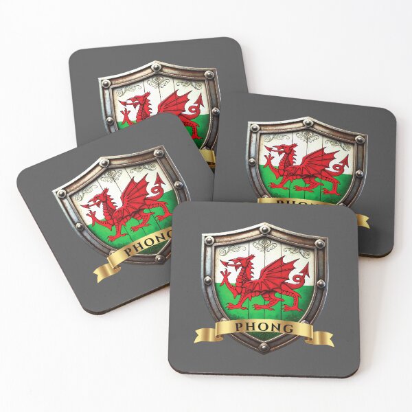 Item preview, Phong Welsh Heritage Crest Shield designed and sold by Highlandkings.