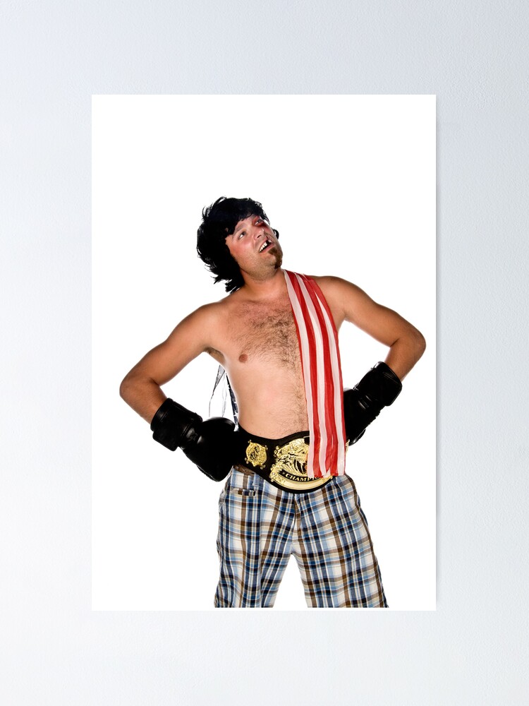 Thumbnail 1 of 3, Poster, Redneck Boxer designed and sold by RealDealPhoto.