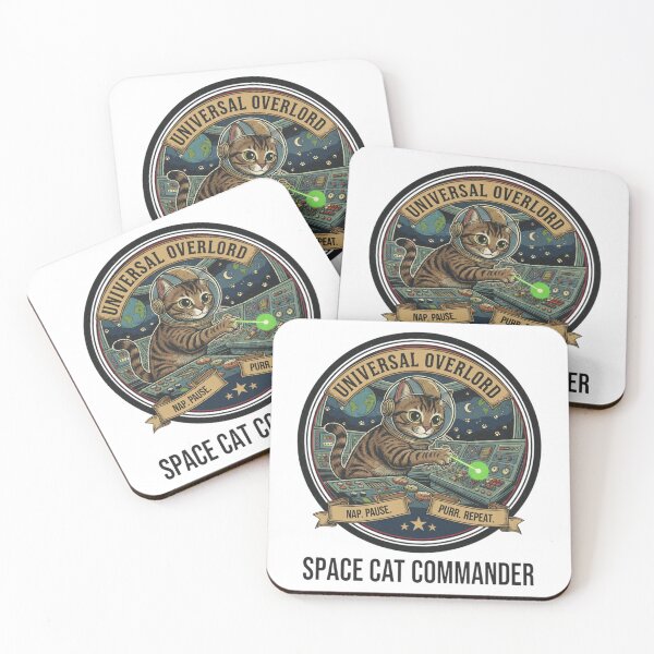 Item preview, Space Cat Commander designed and sold by RobertoBL.