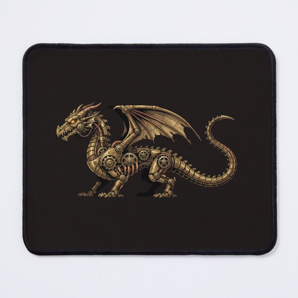 Item preview, Steampunk Dragon - Mechanical Clockwork Dragon designed and sold by Neon Nature Studio.