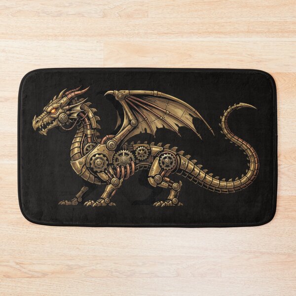 Item preview, Steampunk Dragon - Mechanical Clockwork Dragon designed and sold by Neon Nature Studio.