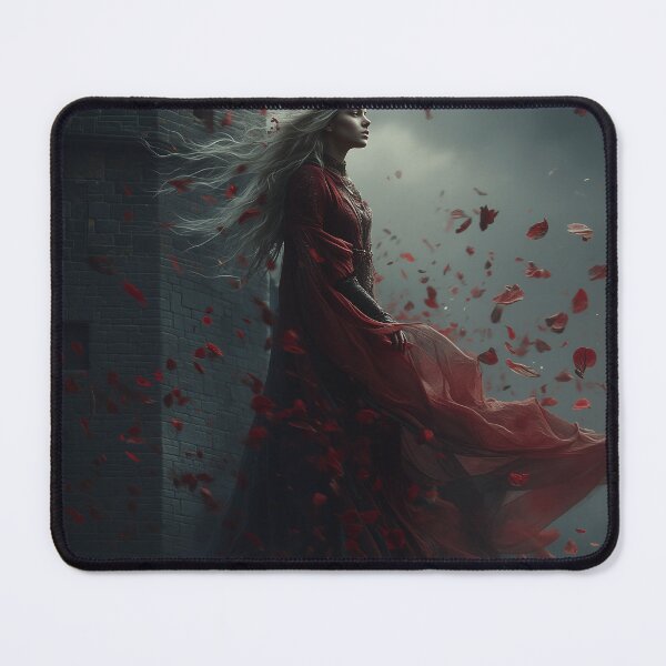 Item preview, Crimson Vigil at the Edge of Time designed and sold by oanaunciuleanu.