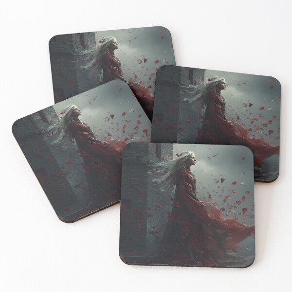 Item preview, Crimson Vigil at the Edge of Time designed and sold by oanaunciuleanu.