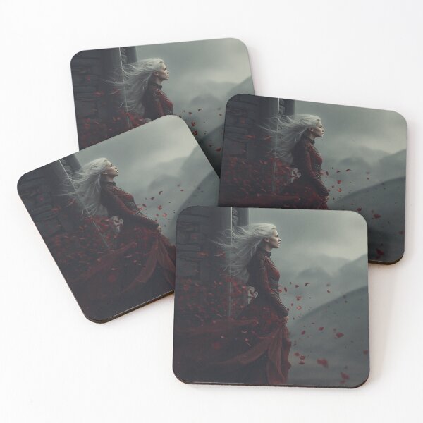 Item preview, Crimson Vigil at the Edge of Time designed and sold by oanaunciuleanu.