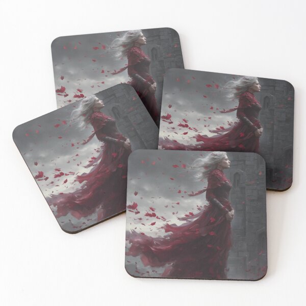 Item preview, Crimson Vigil at the Edge of Time designed and sold by oanaunciuleanu.