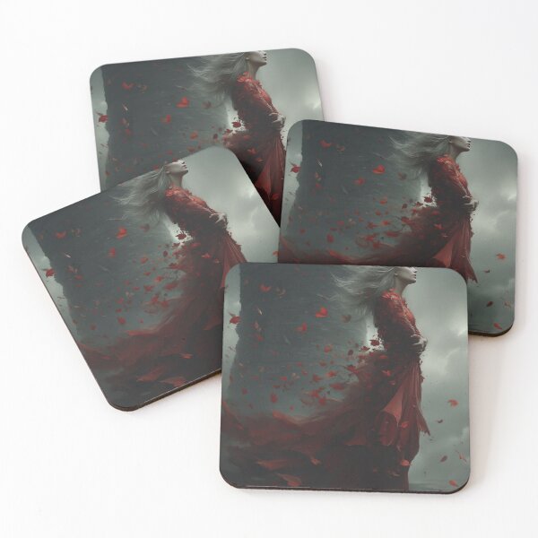 Item preview, Crimson Vigil at the Edge of Time designed and sold by oanaunciuleanu.