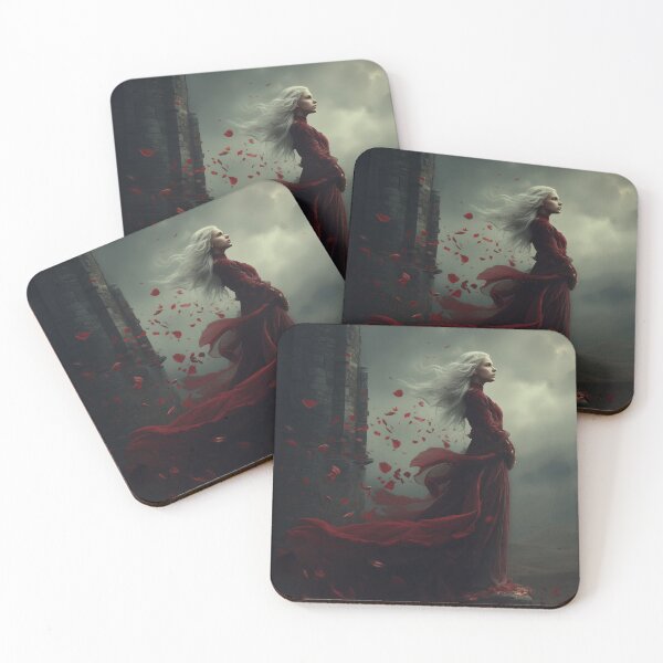 Item preview, Crimson Vigil at the Edge of Time designed and sold by oanaunciuleanu.