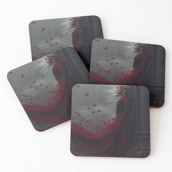 Item preview, Crimson Vigil at the Edge of Time designed and sold by oanaunciuleanu.
