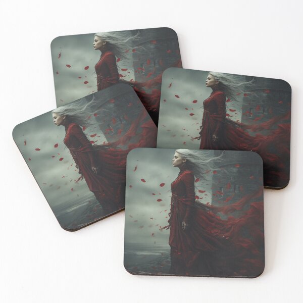 Item preview, Crimson Vigil at the Edge of Time designed and sold by oanaunciuleanu.