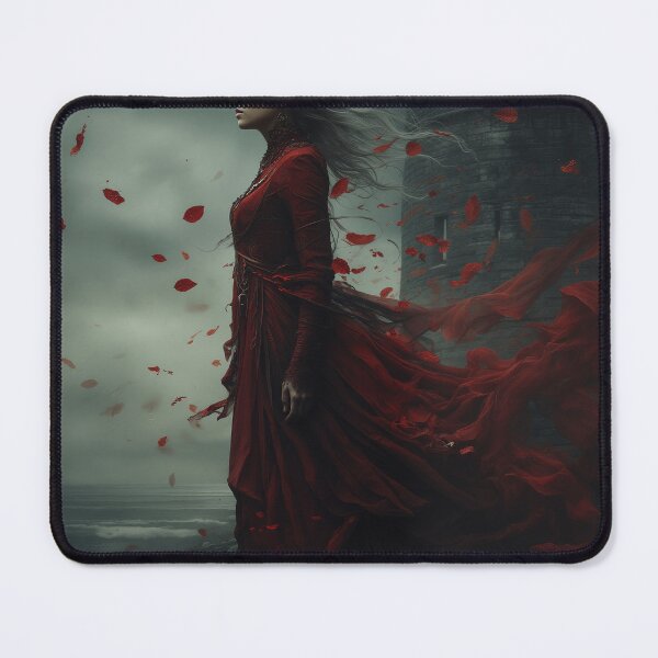 Item preview, Crimson Vigil at the Edge of Time designed and sold by oanaunciuleanu.