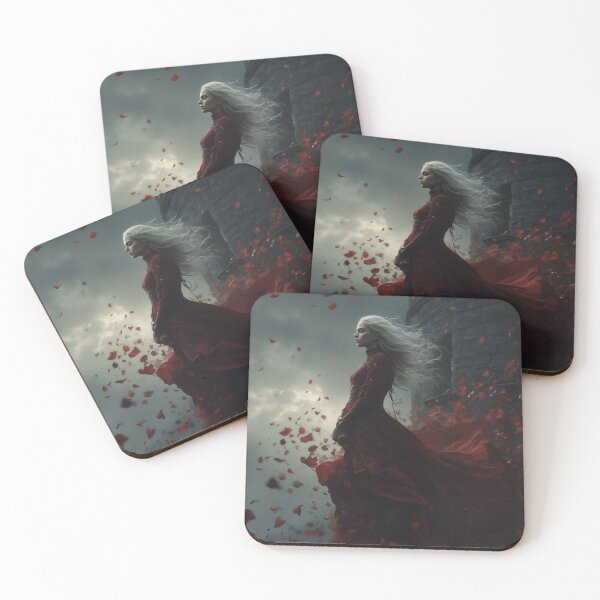 Item preview, Crimson Vigil at the Edge of Time designed and sold by oanaunciuleanu.
