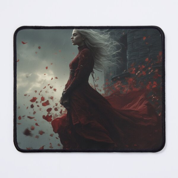 Item preview, Crimson Vigil at the Edge of Time designed and sold by oanaunciuleanu.