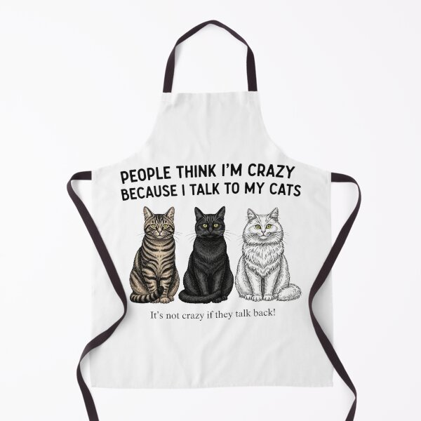 Item preview, Crazy Cat Person – Vintage Art designed and sold by Pollock.