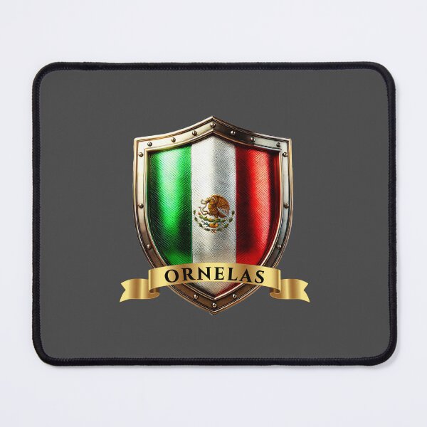 Item preview, Ornelas Mexican Heritage Crest Shield designed and sold by Highlandkings.