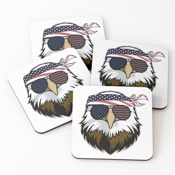 Item preview, Patriotic Eagle With Sunglasses designed and sold by m2inspiration.